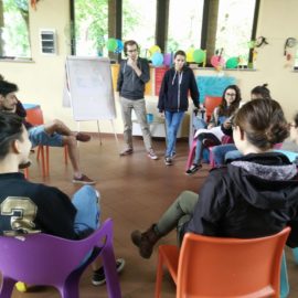 Secondo step del corso di formazione per futuri Group Leaders in preparazione degli scambi europei estivi!